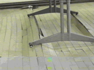 Buckled Wood Floor
